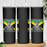 Marcus Garvey Jamaican National Hero Skinny Tumbler Pan Africanism History Gift
