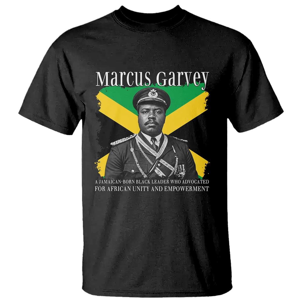 Marcus Garvey Jamaican National Hero T Shirt Pan Africanism History Gift