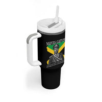 Marcus Garvey Jamaican National Hero Tumbler With Handle Pan Africanism History Gift
