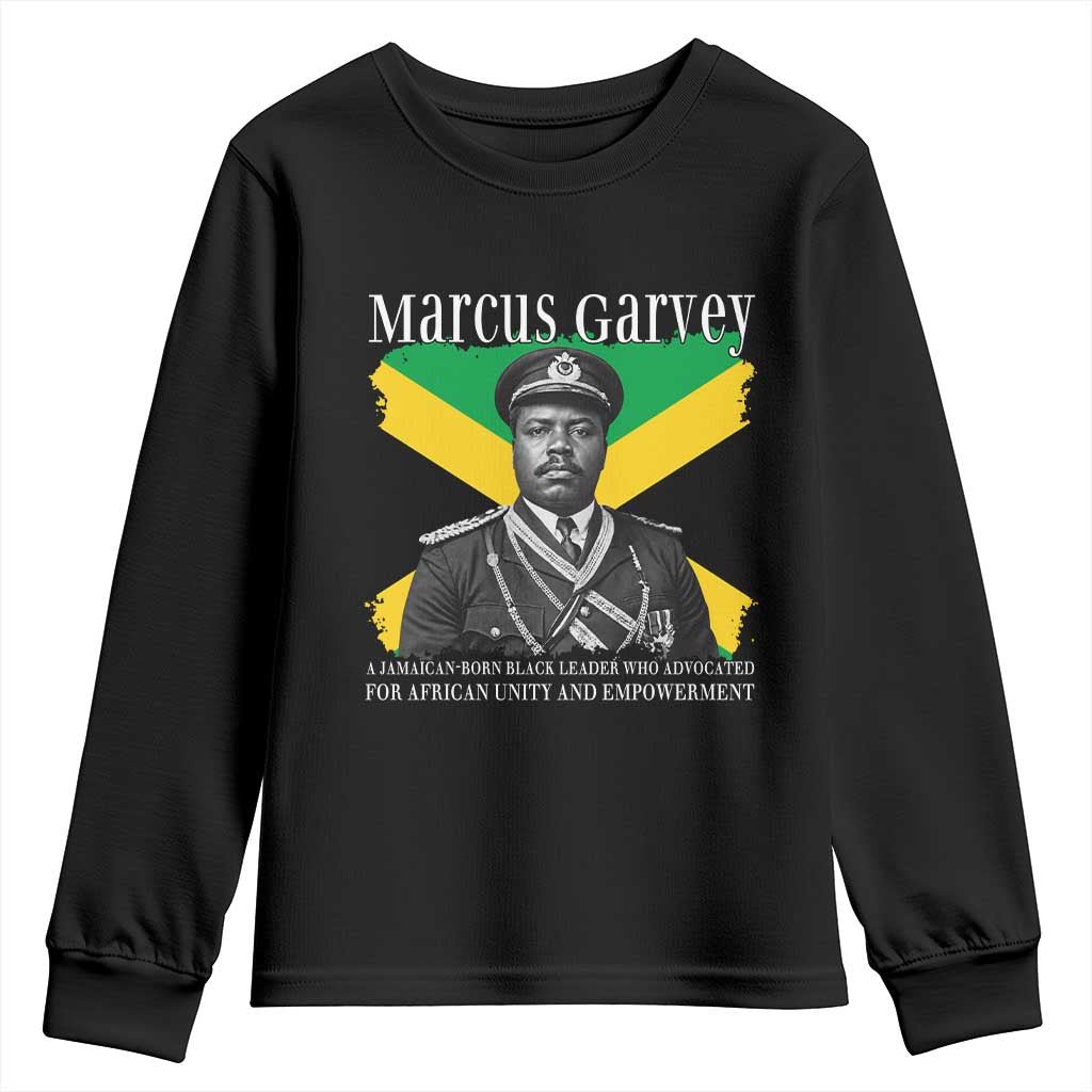 Marcus Garvey Jamaican National Hero Youth Sweatshirt Pan Africanism History Gift