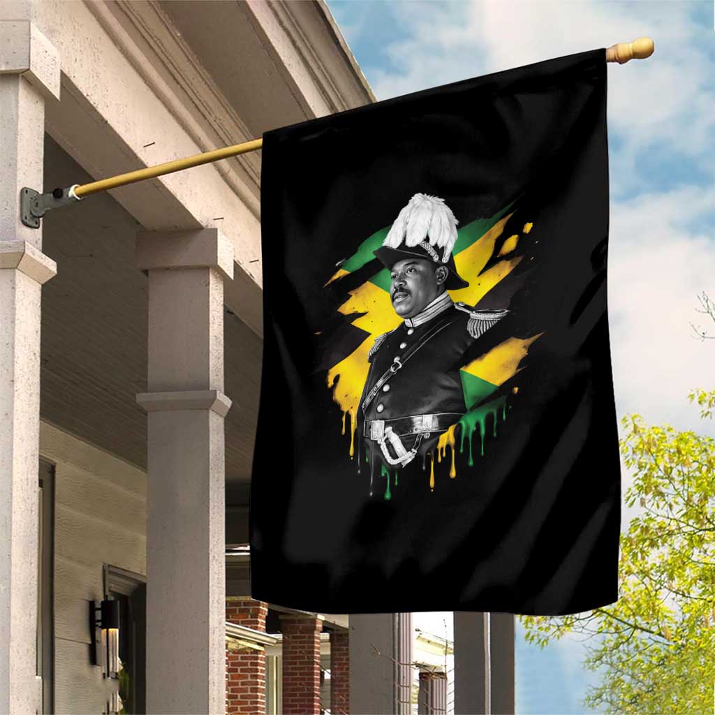 Marcus Garvey Jamaican National Hero Garden Flag African American Heritage