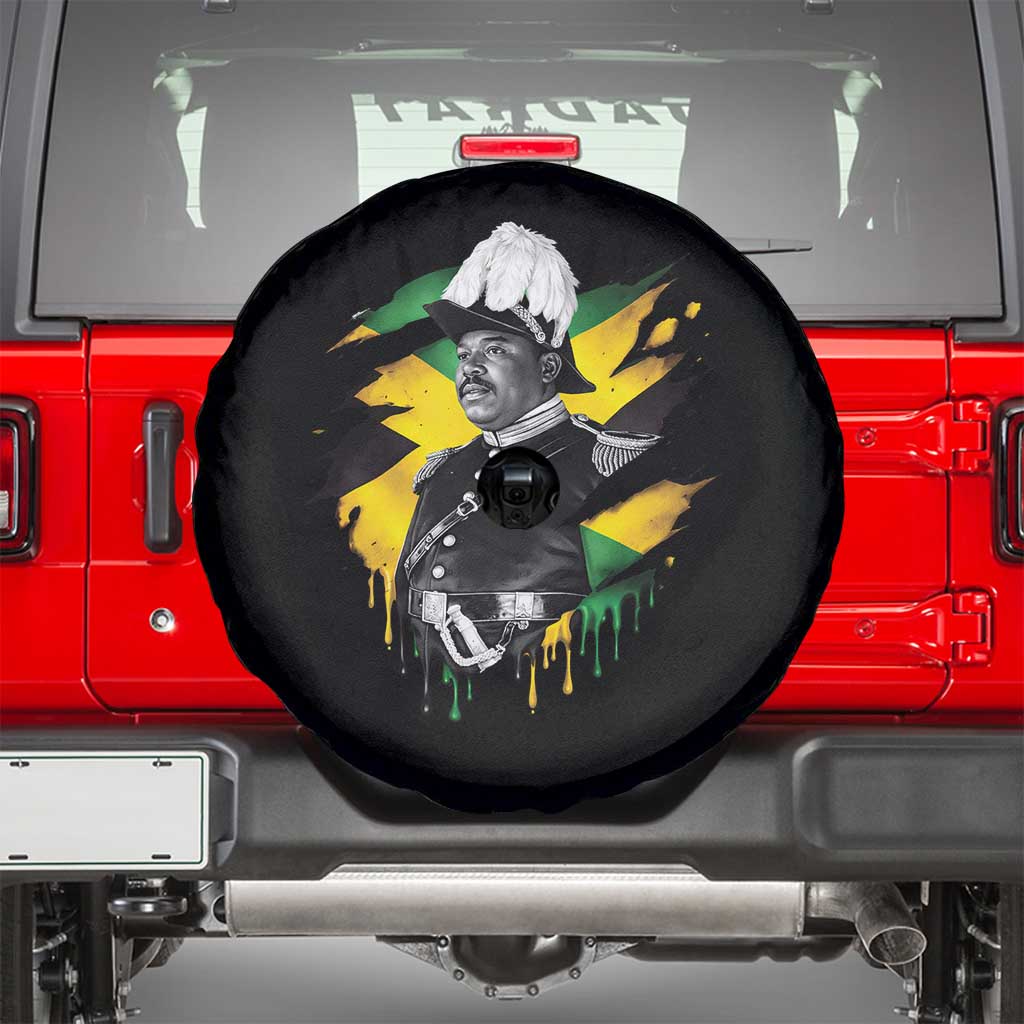 Marcus Garvey Jamaican National Hero Spare Tire Cover African American Heritage
