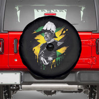 Marcus Garvey Jamaican National Hero Spare Tire Cover African American Heritage