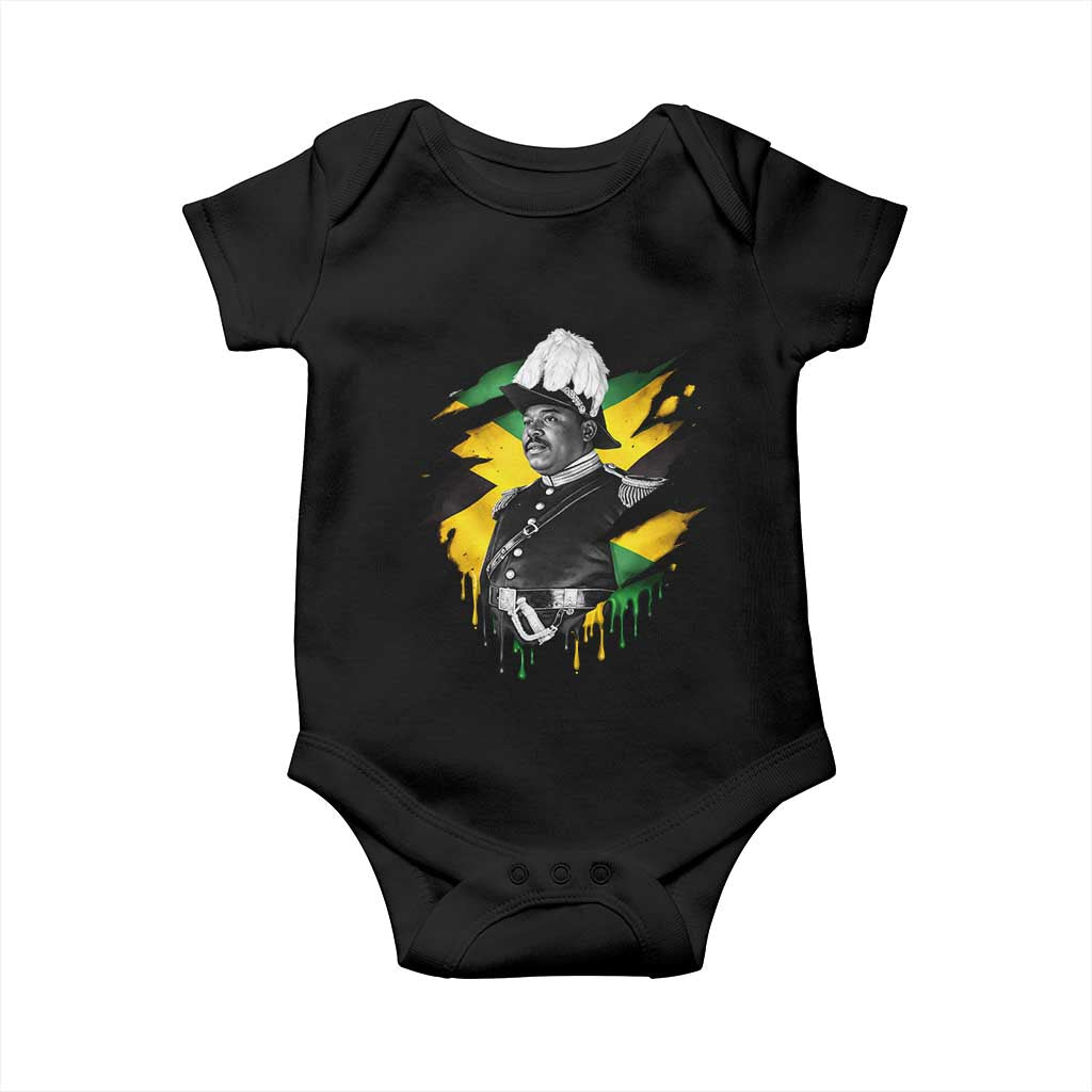 Marcus Garvey Jamaican National Hero Baby Onesie African American Heritage