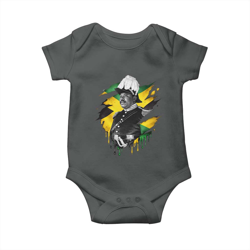 Marcus Garvey Jamaican National Hero Baby Onesie African American Heritage
