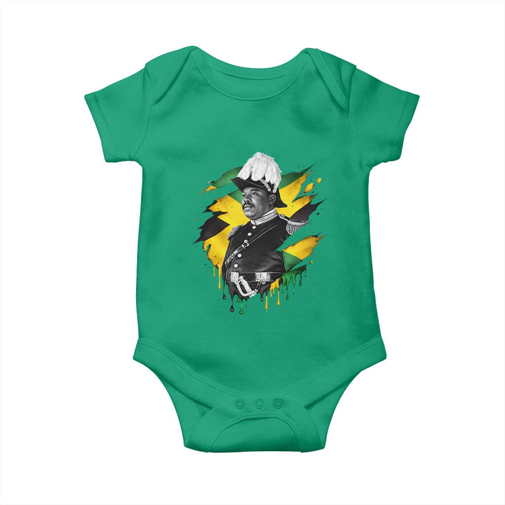 Marcus Garvey Jamaican National Hero Baby Onesie African American Heritage