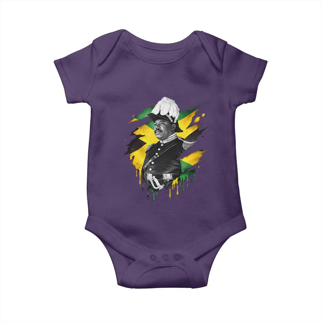 Marcus Garvey Jamaican National Hero Baby Onesie African American Heritage