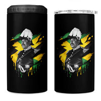 Marcus Garvey Jamaican National Hero 4 in 1 Can Cooler Tumbler African American Heritage
