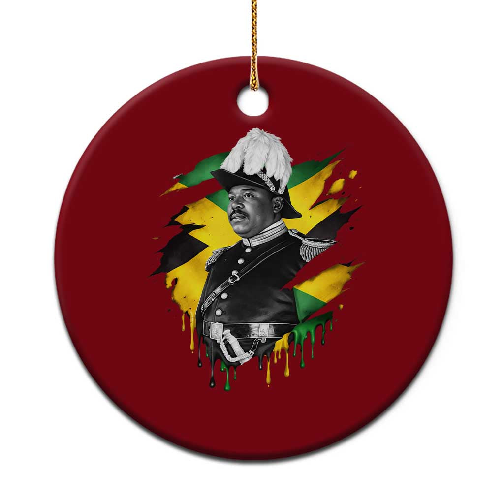 Marcus Garvey Jamaican National Hero Ceramic Ornament African American Heritage