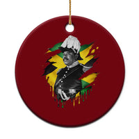 Marcus Garvey Jamaican National Hero Ceramic Ornament African American Heritage