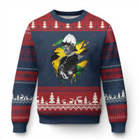 Marcus Garvey Jamaican National Hero Ugly Christmas Sweater African American Heritage