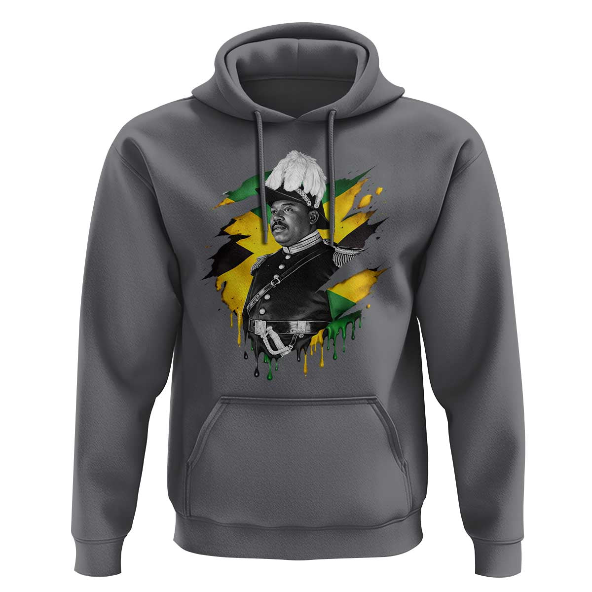 Marcus Garvey Jamaican National Hero Hoodie African American Heritage