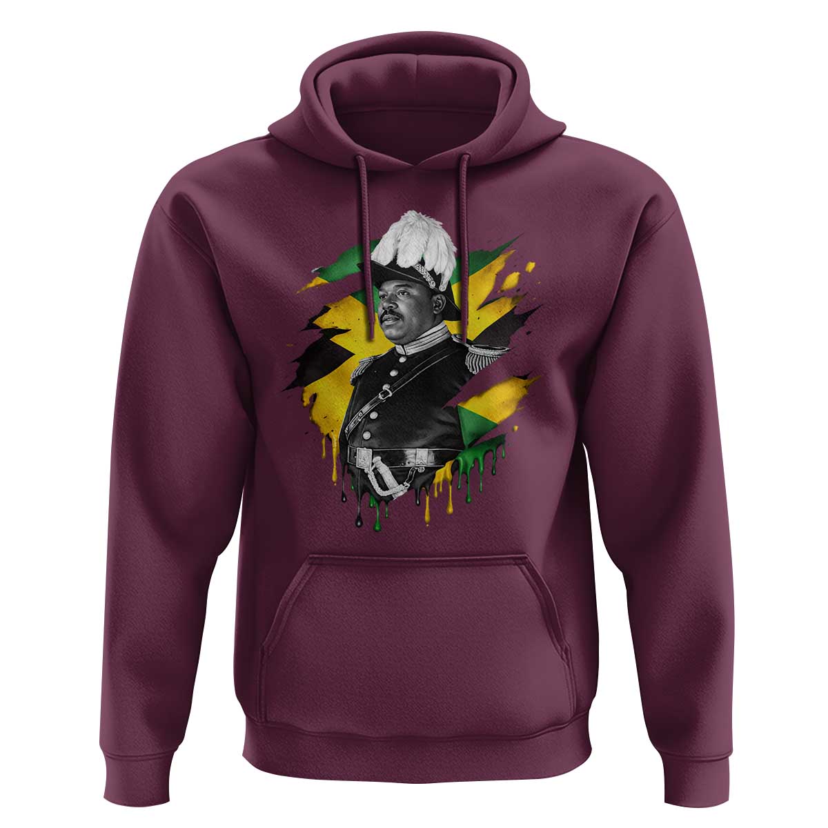 Marcus Garvey Jamaican National Hero Hoodie African American Heritage