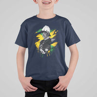 Marcus Garvey Jamaican National Hero T Shirt For Kid African American Heritage