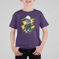 Marcus Garvey Jamaican National Hero T Shirt For Kid African American Heritage