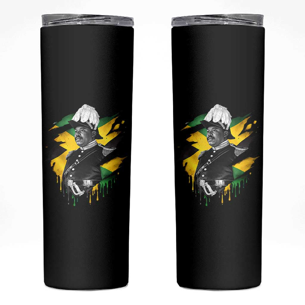 Marcus Garvey Jamaican National Hero Skinny Tumbler African American Heritage