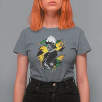 Marcus Garvey Jamaican National Hero T Shirt For Women African American Heritage