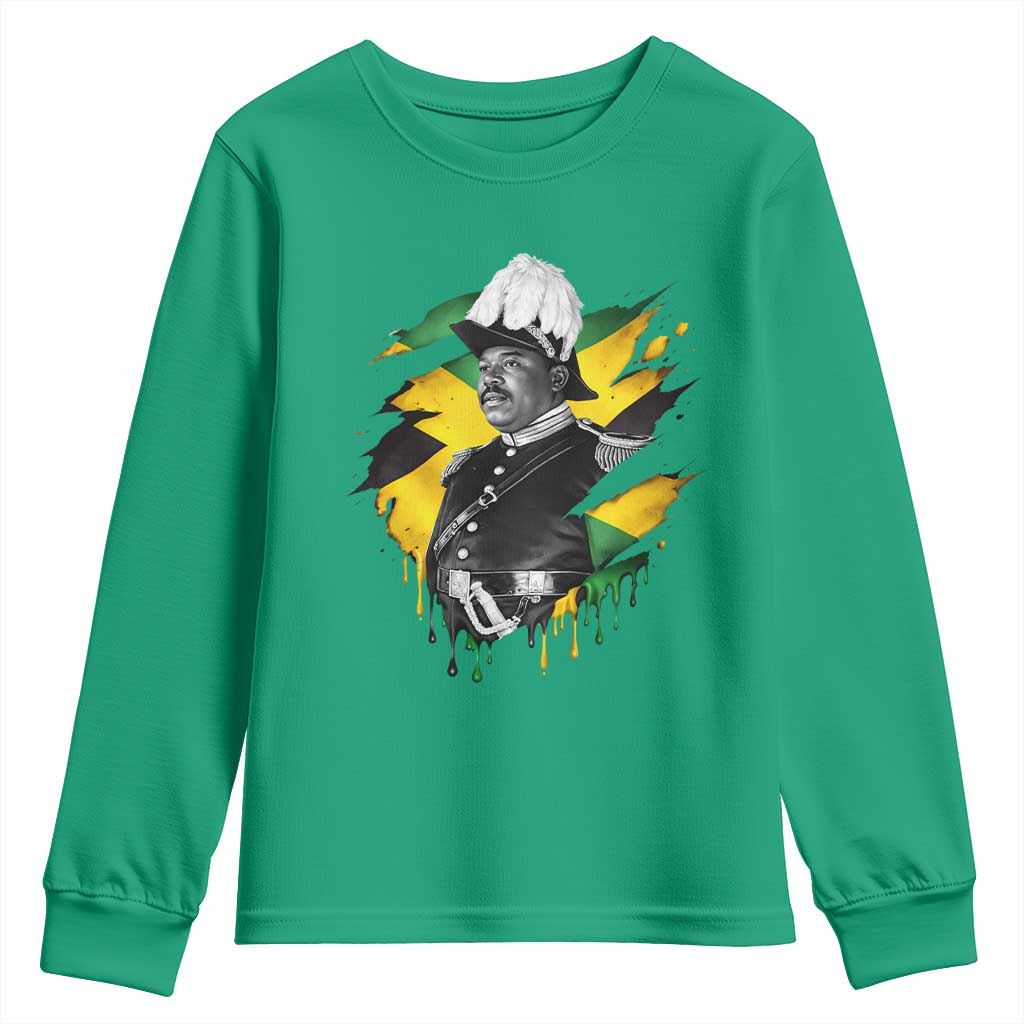 Marcus Garvey Jamaican National Hero Youth Sweatshirt African American Heritage