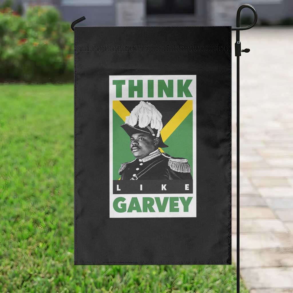Pan Africanism Think Like Garvey Garden Flag Marcus Garvey Jamaica Flag