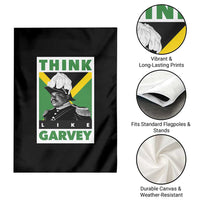 Pan Africanism Think Like Garvey Garden Flag Marcus Garvey Jamaica Flag