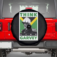 Pan Africanism Think Like Garvey Spare Tire Cover Marcus Garvey Jamaica Flag