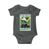 Pan Africanism Think Like Garvey Baby Onesie Marcus Garvey Jamaica Flag