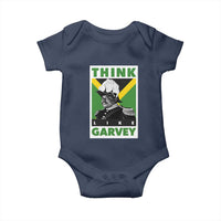 Pan Africanism Think Like Garvey Baby Onesie Marcus Garvey Jamaica Flag