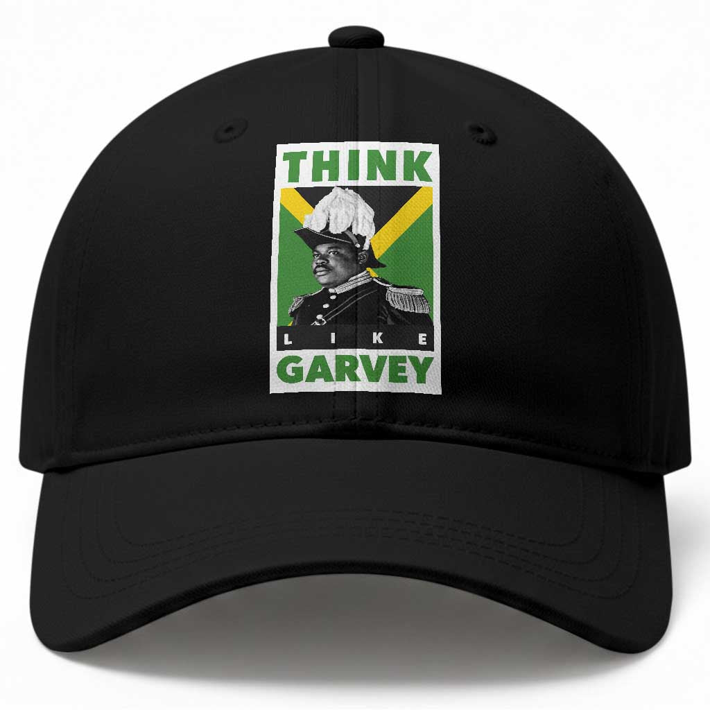 Pan Africanism Think Like Garvey Baseball Cap Marcus Garvey Jamaica Flag