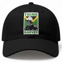 Pan Africanism Think Like Garvey Baseball Cap Marcus Garvey Jamaica Flag