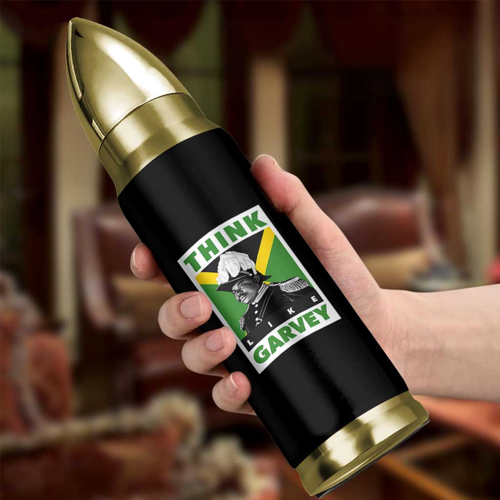 Pan Africanism Think Like Garvey Bullet Tumbler Marcus Garvey Jamaica Flag