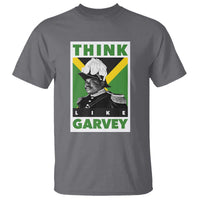 Pan Africanism Think Like Garvey T Shirt Marcus Garvey Jamaica Flag