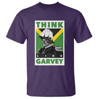 Pan Africanism Think Like Garvey T Shirt Marcus Garvey Jamaica Flag