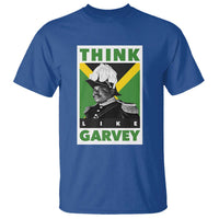 Pan Africanism Think Like Garvey T Shirt Marcus Garvey Jamaica Flag