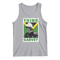 Pan Africanism Think Like Garvey Tank Top Marcus Garvey Jamaica Flag