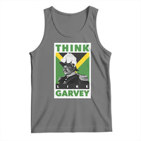 Pan Africanism Think Like Garvey Tank Top Marcus Garvey Jamaica Flag