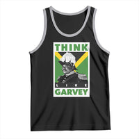 Pan Africanism Think Like Garvey Tank Top Marcus Garvey Jamaica Flag