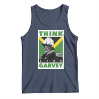 Pan Africanism Think Like Garvey Tank Top Marcus Garvey Jamaica Flag