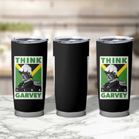 Pan Africanism Think Like Garvey Tumbler Cup Marcus Garvey Jamaica Flag