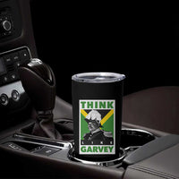 Pan Africanism Think Like Garvey Tumbler Cup Marcus Garvey Jamaica Flag