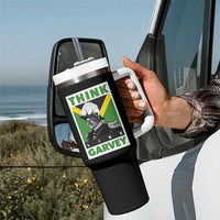 Pan Africanism Think Like Garvey Tumbler With Handle Marcus Garvey Jamaica Flag