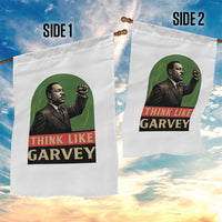 Think Like Garvey Garden Flag Civil Rights Leader Gift