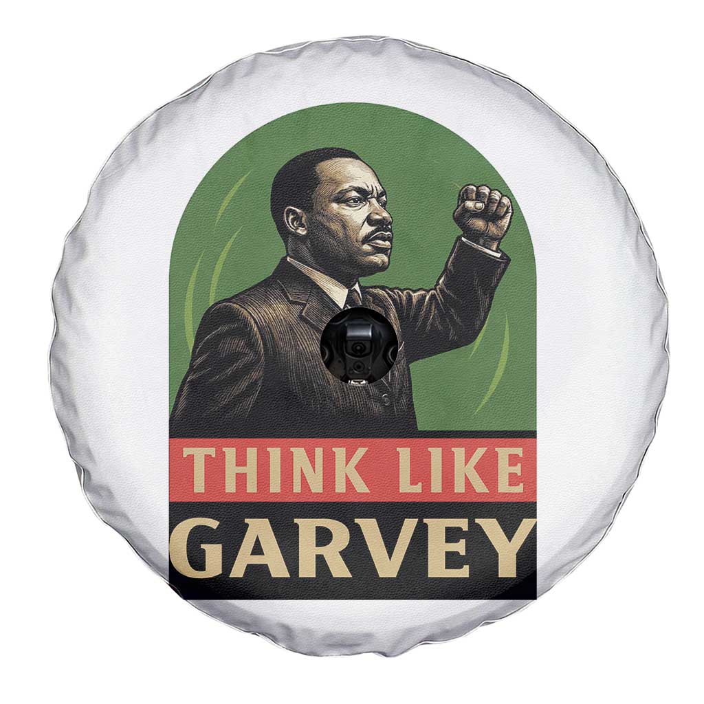 Think Like Garvey Spare Tire Cover Civil Rights Leader Gift