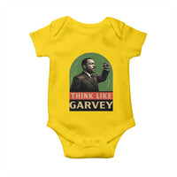Think Like Garvey Baby Onesie Civil Rights Leader Gift