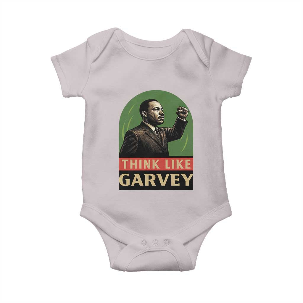 Think Like Garvey Baby Onesie Civil Rights Leader Gift