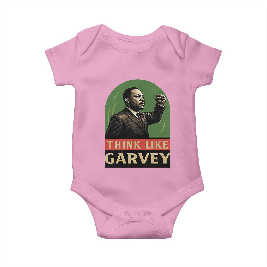 Think Like Garvey Baby Onesie Civil Rights Leader Gift