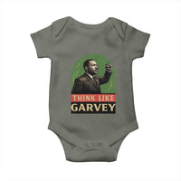 Think Like Garvey Baby Onesie Civil Rights Leader Gift