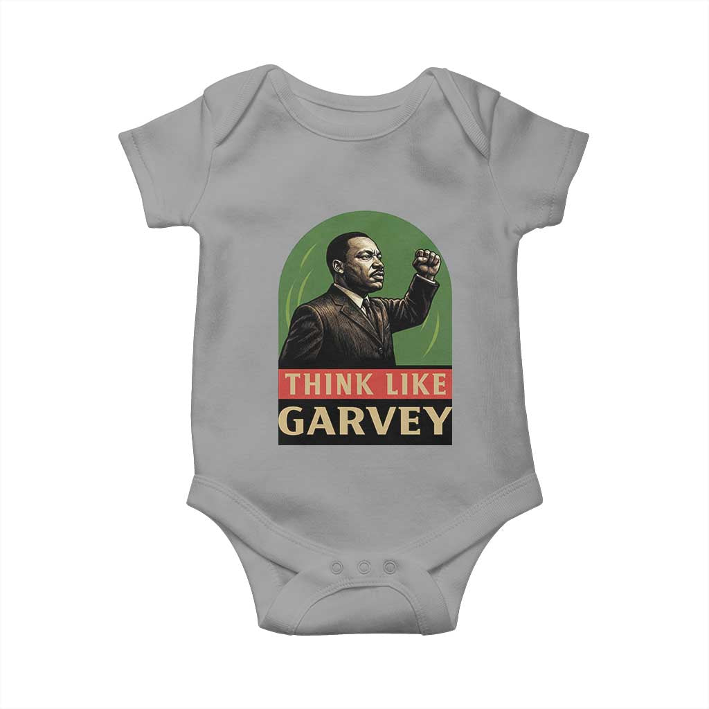 Think Like Garvey Baby Onesie Civil Rights Leader Gift