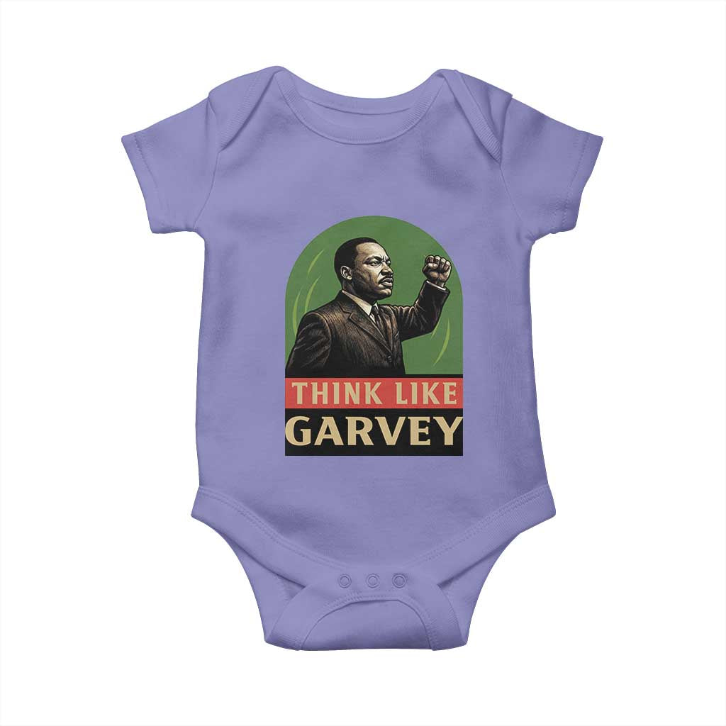 Think Like Garvey Baby Onesie Civil Rights Leader Gift