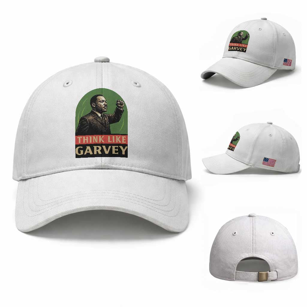 Think Like Garvey Baseball Cap Civil Rights Leader Gift