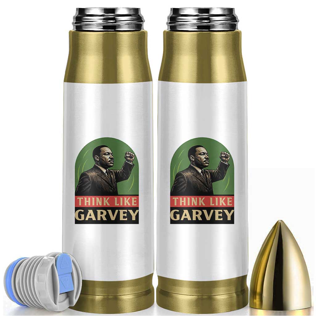 Think Like Garvey Bullet Tumbler Civil Rights Leader Gift